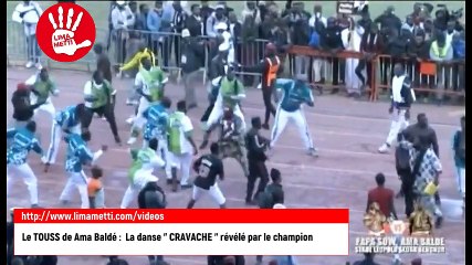 Le TOUSS de Ama Balde  La danse spectaculaire CRAVACHE  revele par le champion