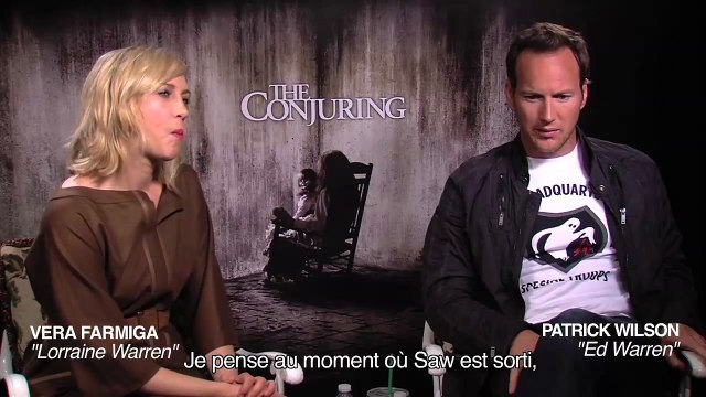 The Conjuring - Interview - Vera Farmiga / Patrick Wilson / James Wan