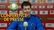 Conférence de presse US Orléans - Paris FC (1-1) : Didier OLLE-NICOLLE (USO) - Fabien MERCADAL (PFC) - 2017/2018