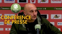 Conférence de presse Valenciennes FC - AC Ajaccio (2-0) : Réginald RAY (VAFC) - Olivier PANTALONI (ACA) - 2017/2018
