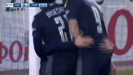 0-2 Mauricio Goal- Lamia 0-2 PAOK 17.02.2018