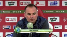 Réaction de Jean-Marc Furlan et Denis Renaud après Stade Brestois 29 - Chamois Niortais