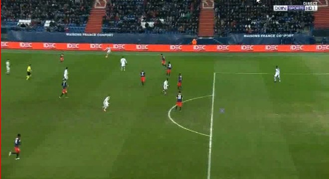 Diafra Sakho Goal - Caen 1 - 1 Rennes 17-02-2018