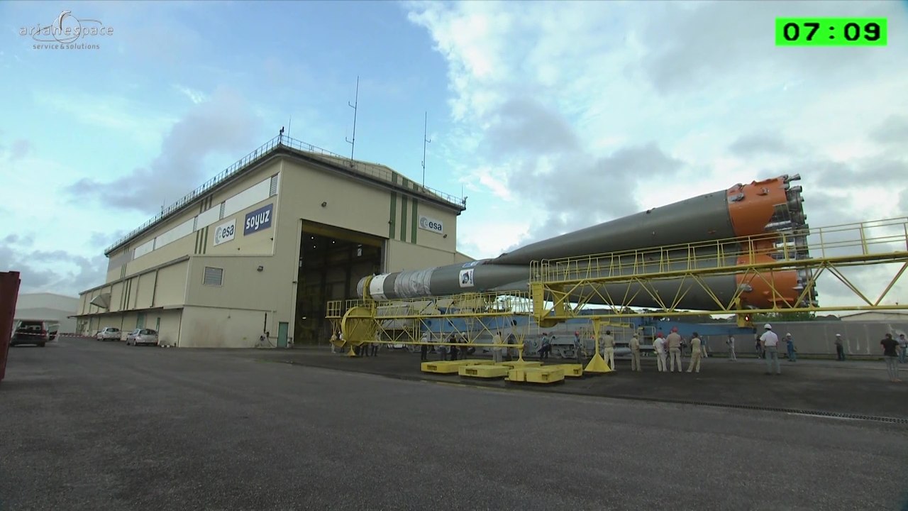 2015 - Soyuz 2-1B - Galileo FM08 & 9  - VS-13 - Assembly Highlights