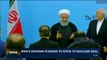 i24NEWS DESK | Iran's Rouhani pledges to stick to nuclear deal | Saturday, February 17th 2018