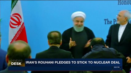 i24NEWS DESK | Iran's Rouhani pledges to stick to nuclear deal | Saturday, February 17th 2018