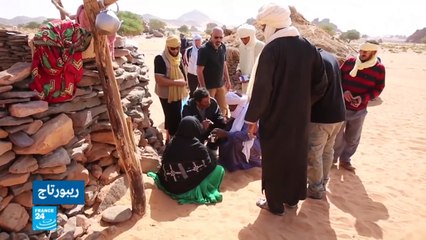 ليبيون يفضلون شظف العيش في الصحراء على ويلات الحرب