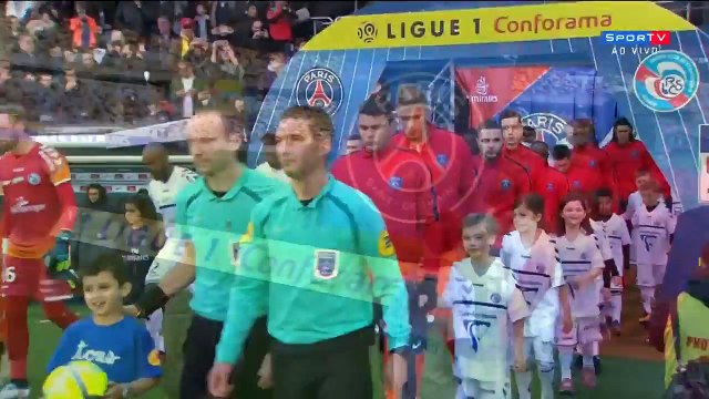 Strasbourg 2 x 5 PSG Melhores Momentos e Gols - Campeonato Francês 17_02_2018