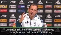 Juve still has strong chance of beating Spurs - Allegri