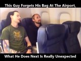 La réaction de cet homme qui a oublié ses bagages dans l'aéroport est MYTHIQUE