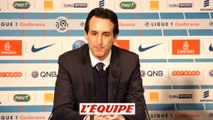 Emery «Rester positif» - Foot - L1 - PSG