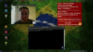 2017 - How to install Cinnamon Desktop Environment on Fedora 26 Mate - October 5