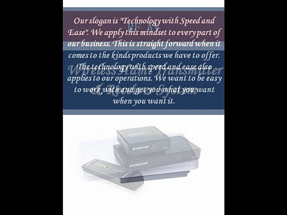 Wireless Hdmi Transmitter & Receiver System