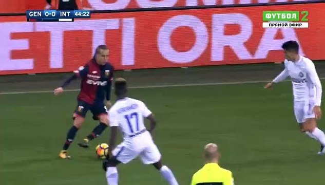 Ranocchia A.(Own goal) HD - Genoa	1-0	Inter 17.02.2018