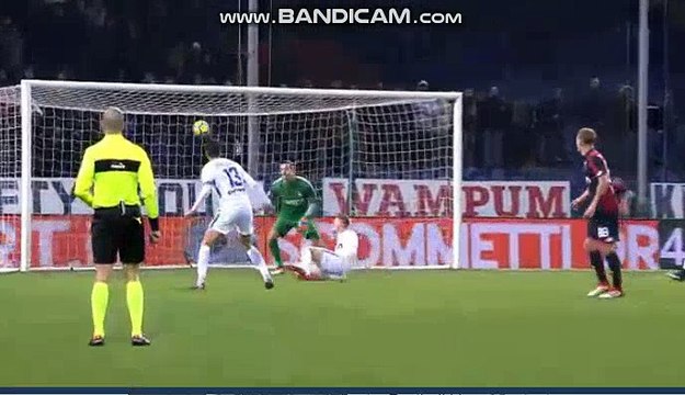 Andrea Ranocchia Goal HD - Genoa 1-0 Inter Milan 17.02.2018