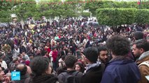 صدامات ليلية جديدة بين متظاهرين وقوات الأمن في العديد من المدن التونسية