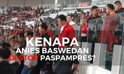 Kenapa Anies Baswedan di Stop Paspampres?