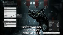 Warframe: Building a Zaw - Infested Rapier: The Stinger Critical Build(fast & furious strikes)