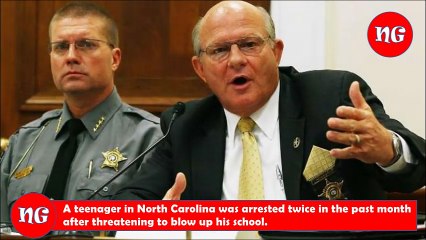 If this teen wasn't arrested, his school would have been blown up