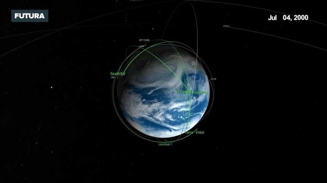 60 ans de satellites autour de notre Planète Bleue