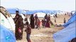 مخيم عين عيسى في محافظة الرقة السورية.. خيم بلاستيكية وبرد قارس