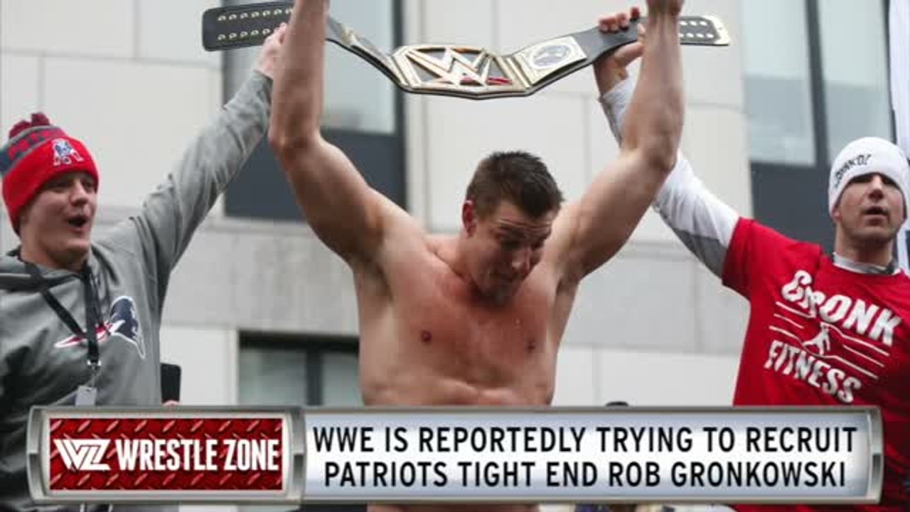 WWE Reportedly Recruiting Patriots TE Rob Gronkowski