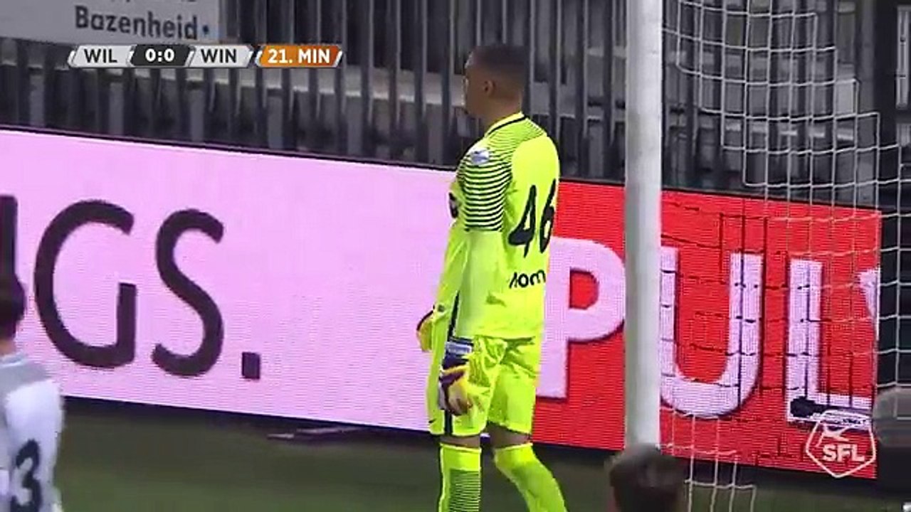 Wil 2:0 Winterthur (Swiss Challenge League 16 February  2018 )