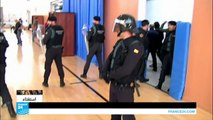 جرحى في مواجهات بين الشرطة الإسبانية والانفصاليين في إقليم كتالونيا
