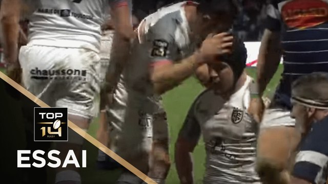 TOP 14 - Essai François CROS (ST) - Agen - Toulouse - J17 - Saison 2017/2018