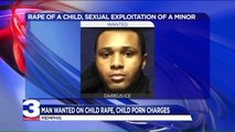Memphis Man Wanted on Child Rape, Pornography Charges
