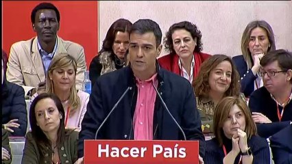 Pedro Sánchez en el Comité Federal