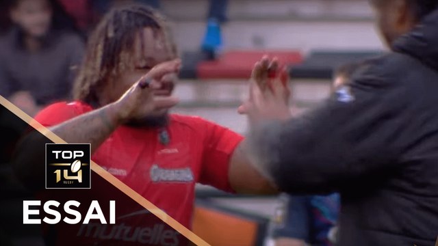 TOP 14 - Essai Mathieu BASTAREAUD (RCT) - Toulon - Paris - J17 - Saison 2017/2018