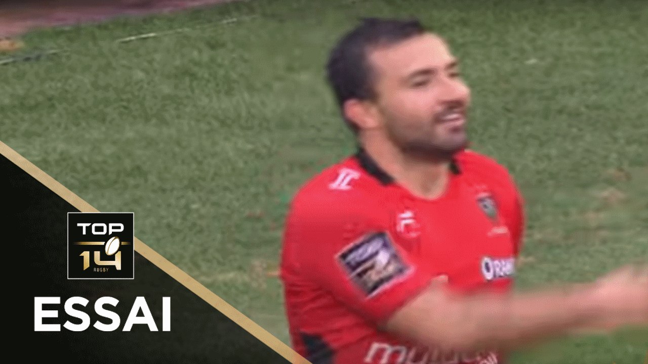 TOP 14 - Essai Eric ESCANDE (RCT) - Toulon - Paris - J17 - Saison 2017/2018