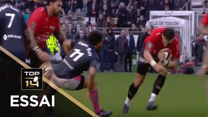 TOP 14 - Essai Raphaël LAKAFIA (RCT) - Toulon - Paris - J17 - Saison 2017/2018
