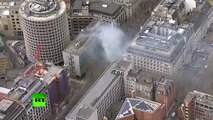 Londres : plus de deux milles personnes évacuées du centre-ville à cause d’un incendie