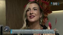 Show de Claudia Leitte agita o sábado de pós-Carnaval em São Paulo