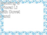 Boho Duvet Cover Set Soft King Bedding Set Printed Floral Lightweight with Duvet Cover and