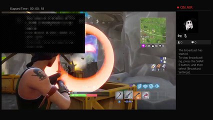 Having fun on Fortnite come and join the live (2)