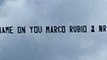 Banner Lambasting Marco Rubio and NRA's Response to School Shooting Flown Above Miami Beach
