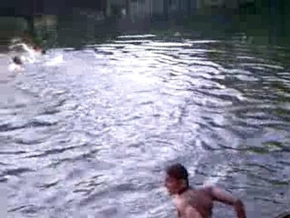 Baignade dans le loing