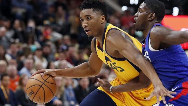 Dunk contest winner Donovan Mitchell discusses his meteoric rise