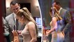 Looking for booty? Alex Rodriguez cheekily places his hand on Jennifer Lopez's derriere as he treats her to jewelry shopping on Valentine's Day.