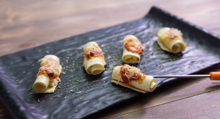 لقيمات اللازانيا الشهية