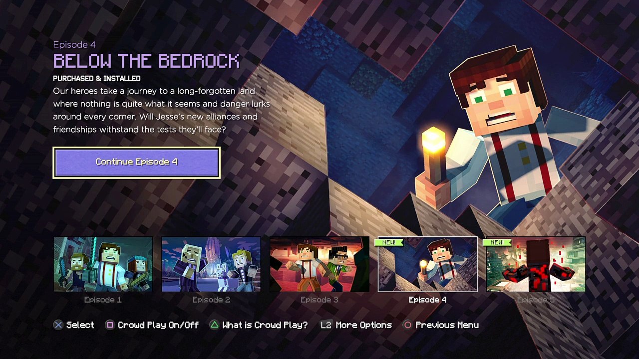 (vtr plays) minecraft story mode season 2 episode 4 part 1