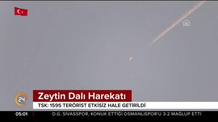 TSK: 1595 terörist etkisiz hale getirildi