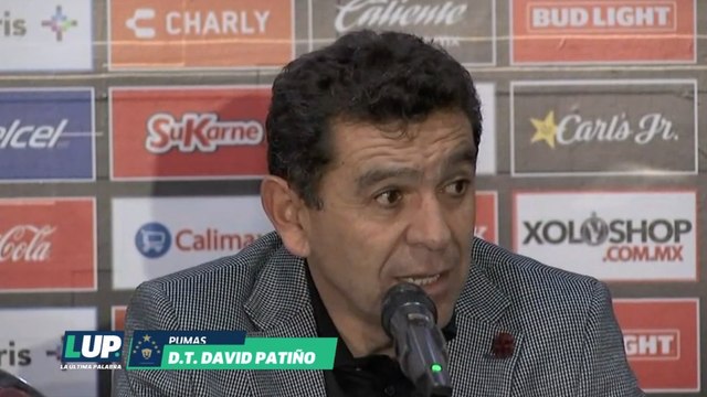 “Somos víctimas de nuestros errores”: David Patiño