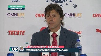 “Estamos enfocados en el trabajo”: Matías Almeyda