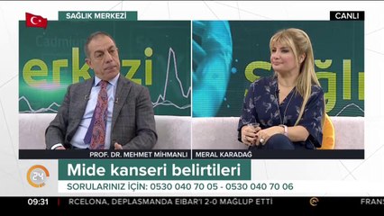 Mide kanseri belirtileri neler?