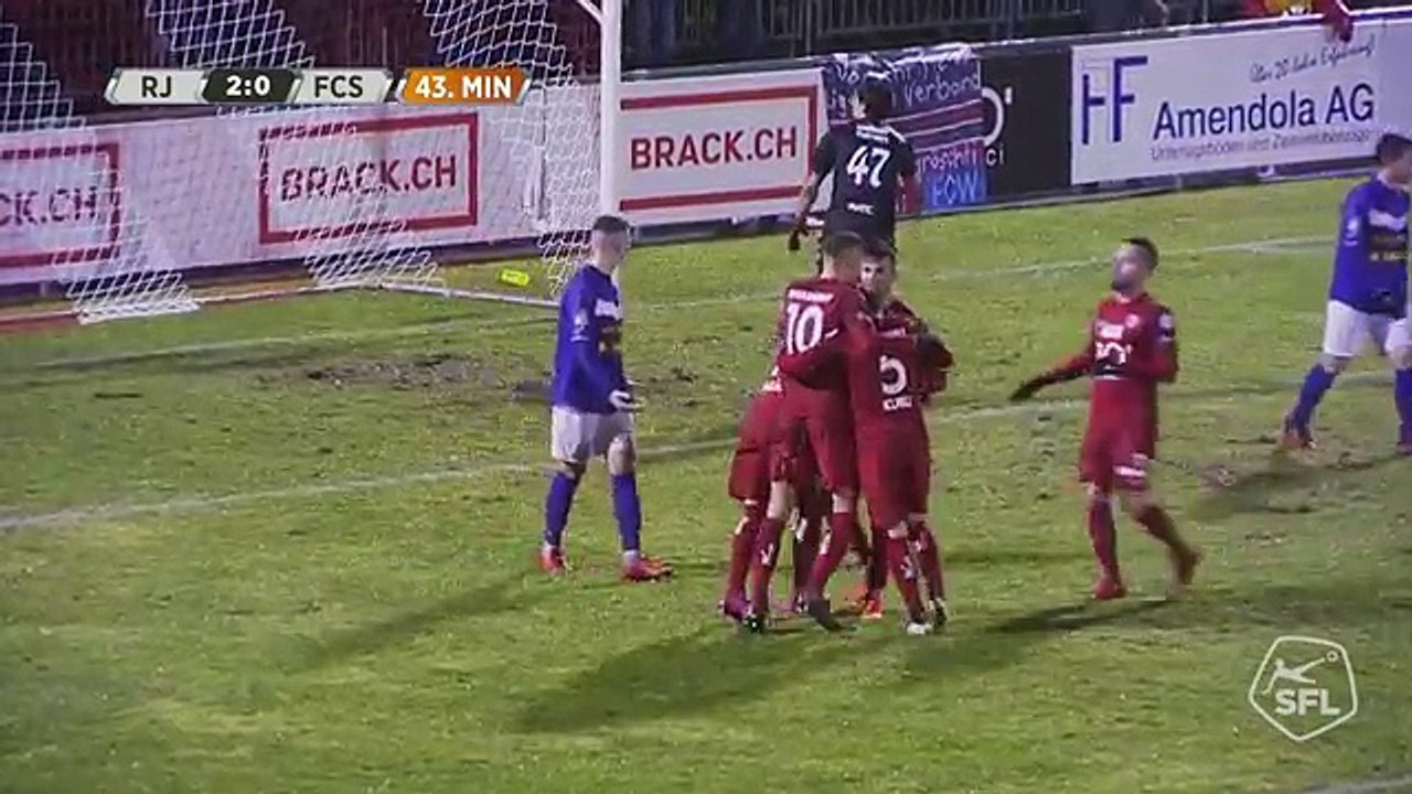 Rapperswil-Jona 3:1 Schaffhausen (Swiss Challenge League 17 February  2018 )