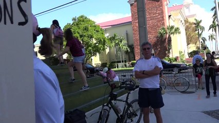 People gather for anti-gun rally after Florida school shooting